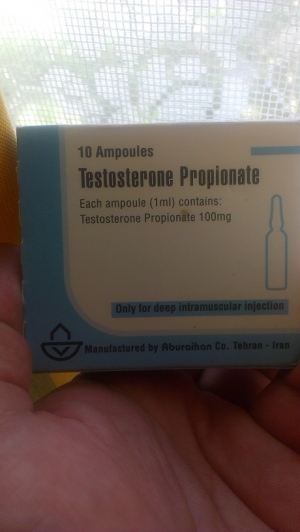 Testosterone Propionate	Aburaihan Co, Iran